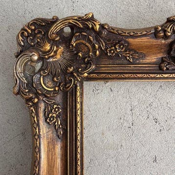 Grote Vergulde Schilderij Lijst - Lijst - Hout