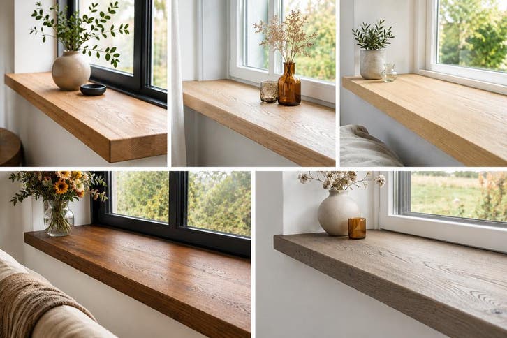 Massief EIKEN Wandplanken & Vensterbanken | Op maat gemaakt!, Huis en Inrichting, Woonaccessoires | Wandplanken en Boekenplanken