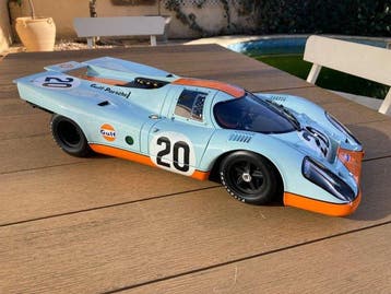IXO 1:8 - Voiture de course miniature - Porsche 917 IXO 1/8