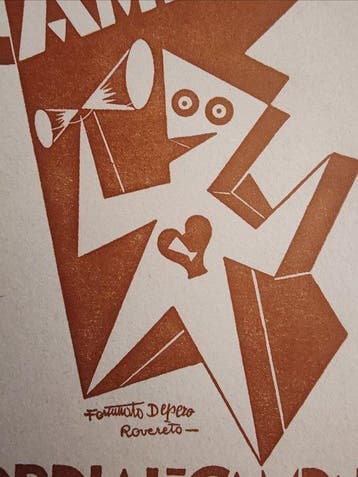 Fortunato Depero (1892-1960) - Cordial Campari Liquor