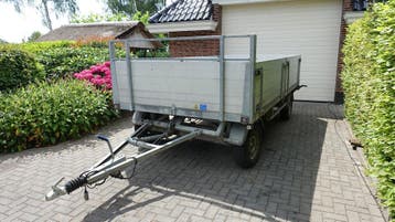 Gijzen Schamelaanhangwagen 400x215 Cm, Ophalen