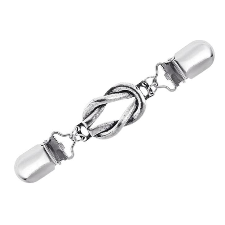 Fako Bijoux - Vestsluiting - Vestclip - Knoop -, Handtassen en Accessoires, Broches, Verzenden