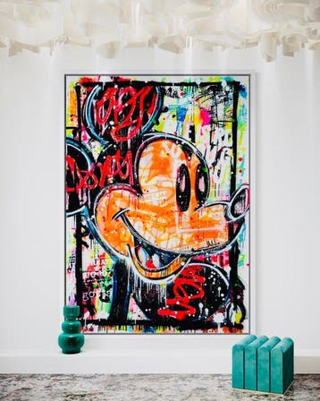 Mikko - Mickey Mouse Genuine Face - Super Size XXL