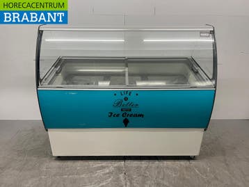 Mobile Combisteel Curaçao Scoop vitrine à glace 10 bacs 230V, Verzenden