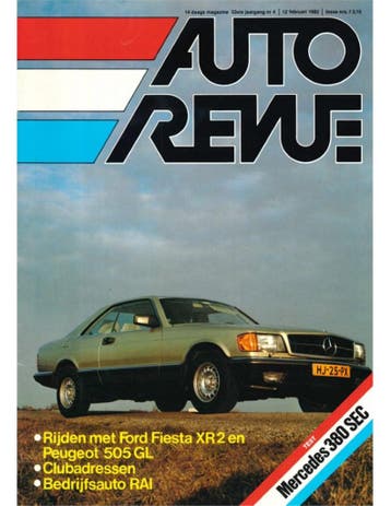 1982 AUTO REVUE MAGAZINE 04 NEDERLANDS, Ophalen of Verzenden, Nieuw