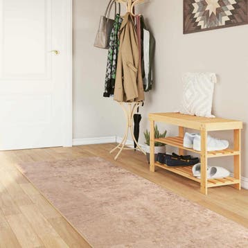 vidaXL Tapijt Runner MARSA Zand 80 x 450 cm Polyester en PVC, Verzenden, Nieuw