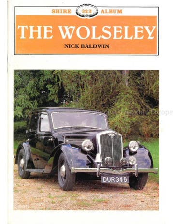 THE WOLSELEY (SHIRE ALBUM 322), Nieuw