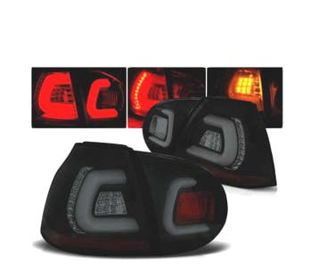 FEUX ARRIÈRE POUR VOLKSWAGEN VW GOLF 5 03-09 LED BAR NOIR FU, Verzenden