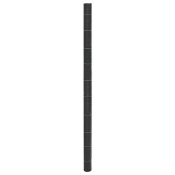 vidaXL Worteldoek 2x25 m polypropeen zwart, Verzenden