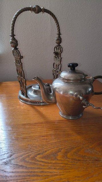 Theepot - Verzilverd, Metaal
