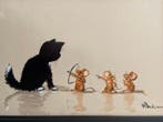 H Poeder - Muisjes ontmoeten een poes maar gelukkig is ie