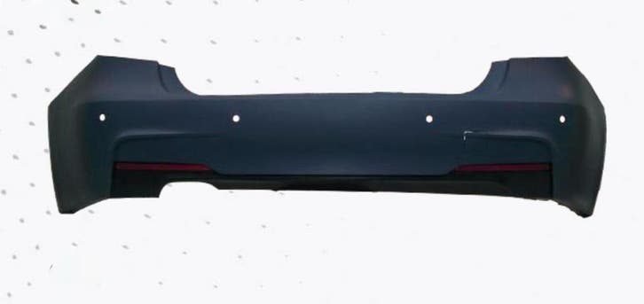 BMW F30 12–18 M-Tech achterbumper + PDC + uitlaat links, Auto-onderdelen, Carrosserie, Achter, Bumper, Nieuw, BMW