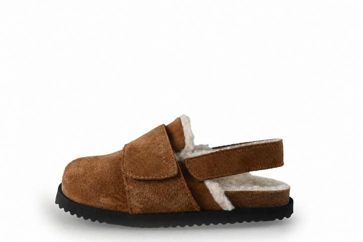 Nubikk Pantoffels Meisjes in maat 31 Cognac, Kinderen en Baby's, Kinderkleding | Schoenen en Sokken, Jongen of Meisje, Zo goed als nieuw