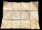 Unknown - Large George II Parchment Indenture with Wax Seals