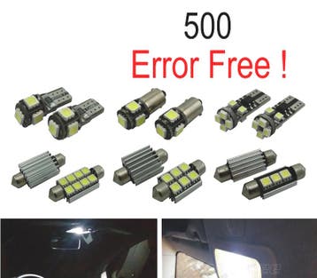Kit 7 Ampoules Led Intérieur Pour Fiat 500 07-17, Verzenden, Nieuw