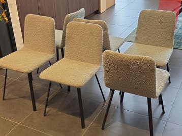 (6x) Eetkamerstoelen