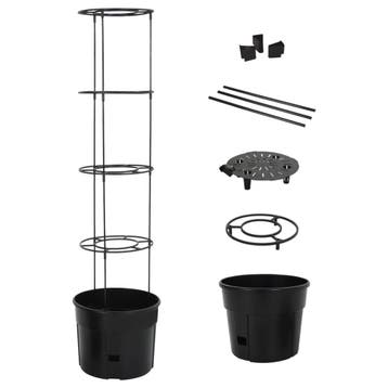 vidaXL Tomatenkweekpot ø39x150 cm polypropeen, Verzenden