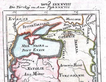 Turquie - Chypre, Mer Noire, Syrie, Terre sainte; M. Mallet