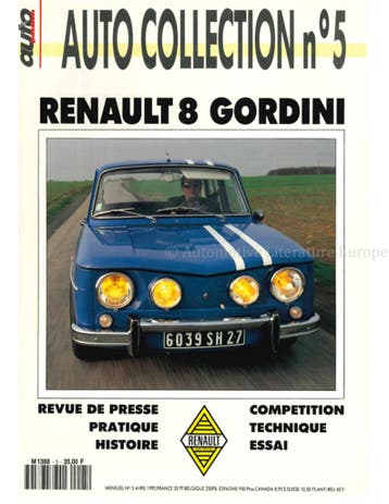 1992 AUTO COLLECTION MAGZINE 05 FRANS, Ophalen of Verzenden