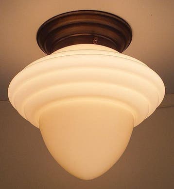 Lampe à suspendre - Gland - Opaline