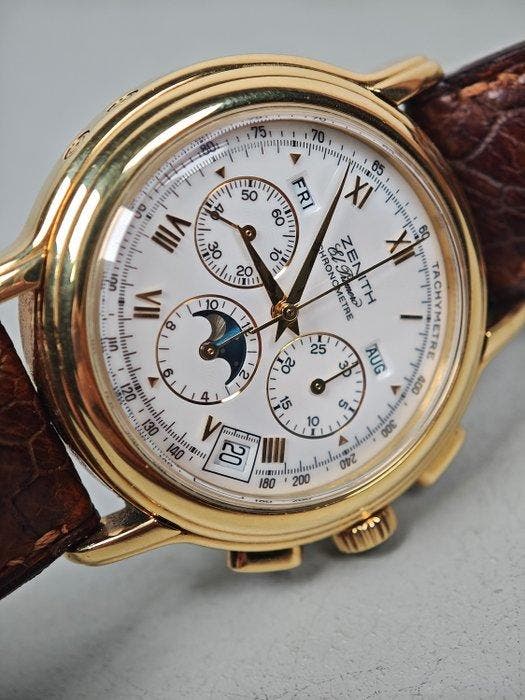 Zenith - El Primero Chronomaster Moonphase - 30.0243.410 -, Bijoux, Sacs & Beauté, Montres | Anciennes | Antiquités