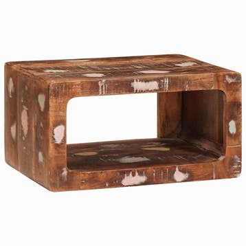 vidaXL Nachtkastje Bruin 45 x 30 x 24 cm Massief, Verzenden, Nieuw