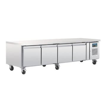 Polar GN laag model koelwerkbank 4-deurs, Verzenden