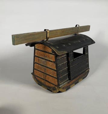 Draagstoel Norimono - Lak - Japan - Meiji periode
