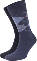 Tommy Hilfiger 2-Pack Sokken Jeans maat Maat 39 t/m 42 Heren, Verzenden