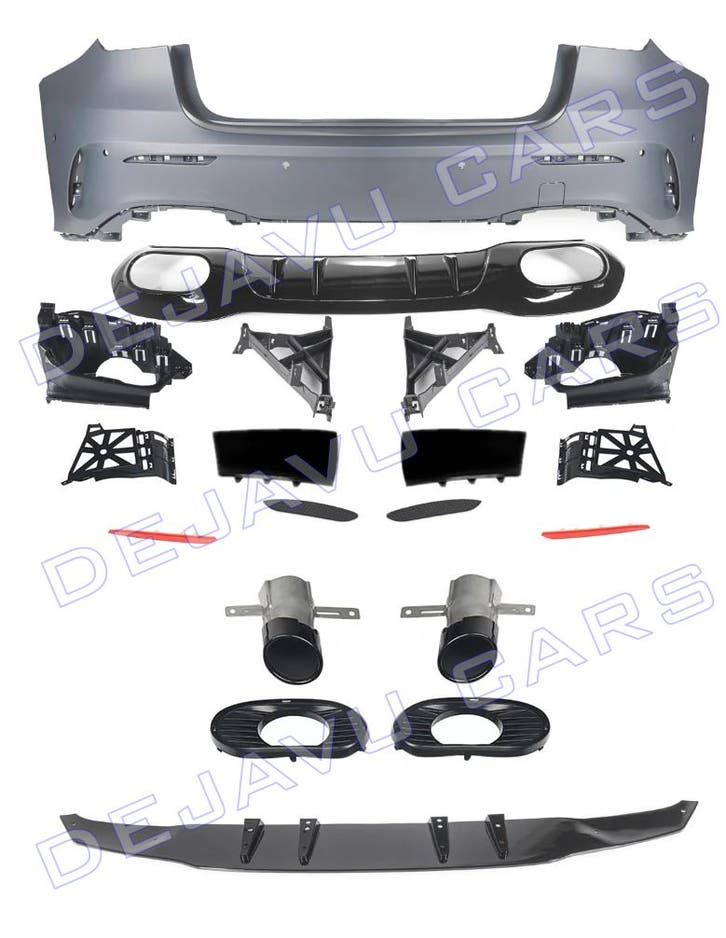 A35 AMG Look Achterbumper voor Mercedes Benz A Klasse V177 S, Autos : Divers, Tuning & Styling, Enlèvement ou Envoi