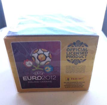 2012 Panini Panini euro UEFA 2012 Panini original & sealed, Collections