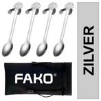 Fako Bijoux - Theelepel / Koffielepel Hangende Hond - Zilver, Huis en Inrichting, Keuken | Bestek, Verzenden, Nieuw