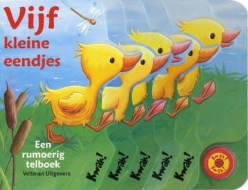 Vijf kleine eendjes 9789059207417, Verzenden