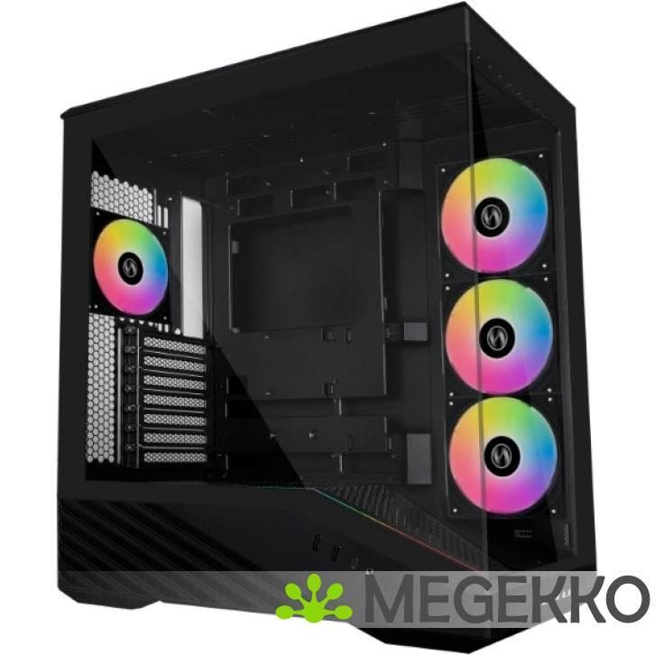 Lian Li Vector V100 Black, Computers en Software, Computerbehuizingen, Nieuw, Verzenden