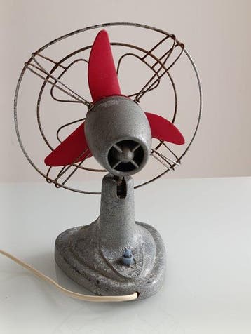 Ro-Re Record Milano Ventilateur électrique - Métal moulé -, Antiquités & Art