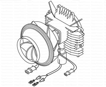 Webasto ventilatormotor AT5000 ST 12V, Ophalen of Verzenden