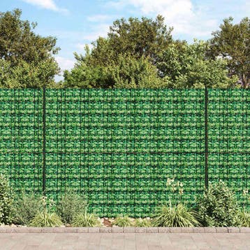 vidaXL Privacystrips 35x0,19 m PVC groen, Tuin en Terras, Verzenden, Nieuw