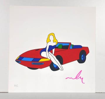 Marco Lodola (1955) - Senza Titolo, Antiek en Kunst