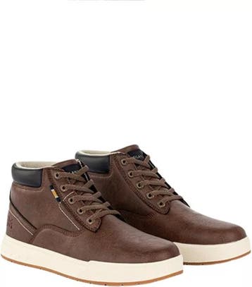 2dekans | High leather sneakers Men Torino- Dark Brown -, Ophalen of Verzenden