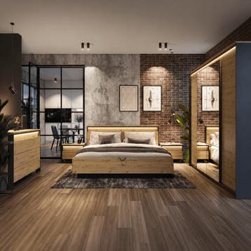 Lenart QUANT Collectie Complete Slaapkamer set Met Verlichti