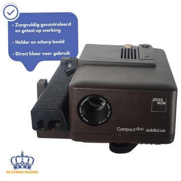 Zeiss Ikon Compact Duo Autofocus | Diaprojector | Dia viewer, Verzenden, Gebruikt