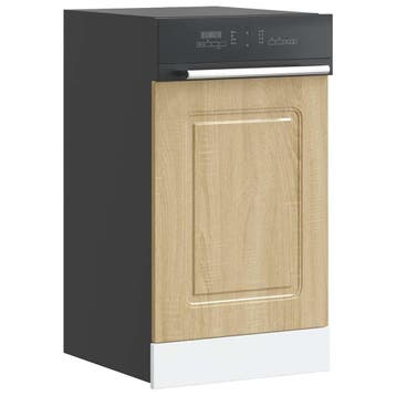 vidaXL Vaatwaspaneel Kalmar 45x1,5x57 cm bewerkt hout sonoma, Verzenden, Nieuw