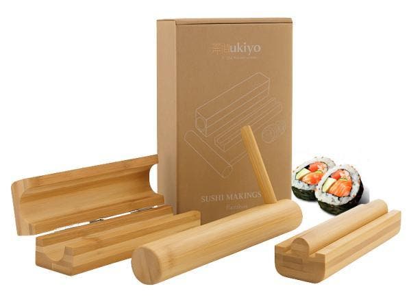 Veiling - Ukiyo Sushi Maker Set Bamboe, Huis en Inrichting, Keuken | Keukenbenodigdheden, Nieuw