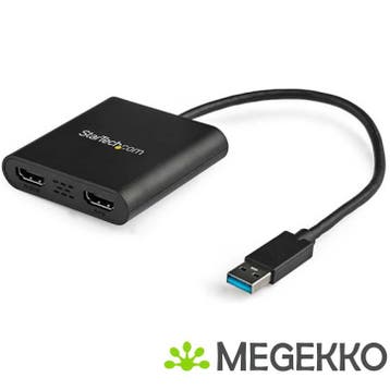 StarTech.com USB32HD2 Zwart USB grafische adapter, Computers en Software, Verzenden, Nieuw