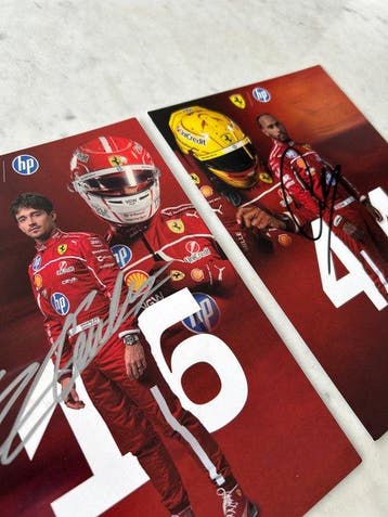Ferrari - Formula One - Lewis Hamilton - 2025 - Foto,, Nieuw