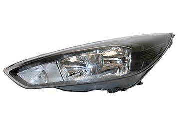 Ford Focus 2014-2018 Zwart Koplamp Links (Koplampen), Verzenden, Nieuw