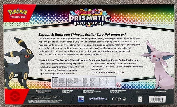 1 Box - Pokémon: Scarlet & Violet – Prismatic Evolutions, Hobby en Vrije tijd, Verzamelkaartspellen | Pokémon