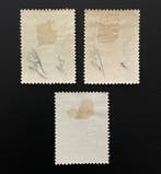 Liechtenstein 1912 - Timbres n° 1/3. Neufs. 5, 10 et 25, Postzegels en Munten, Postzegels | Europa | België, Gestempeld