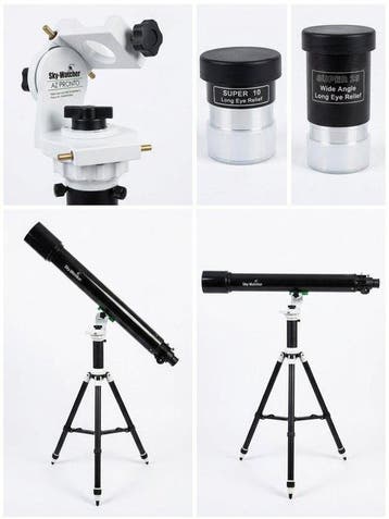 Telescope on stand, Refracting telescope, Astronomical