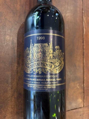 1998 Chateau Palmer - Margaux 3ème Grand Cru Classé - 1, Collections